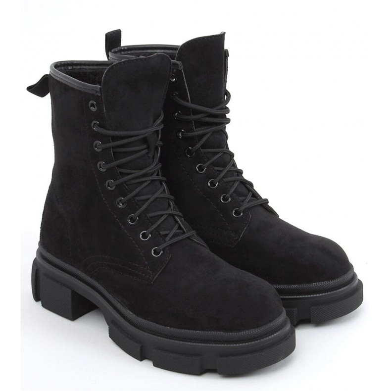 Baggers Dazy Black din piele intoarsa - Inello negru