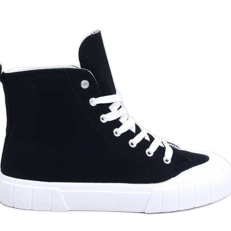 Adidași din pânză pentru gleznă Negri negru