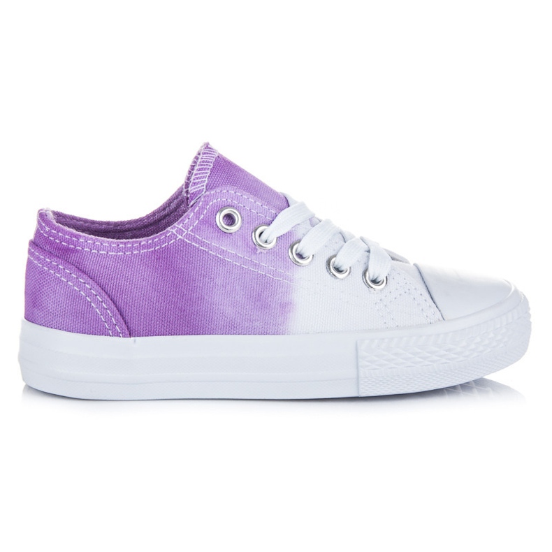 Kylie Pantofi pentru copii Ombre alb violet