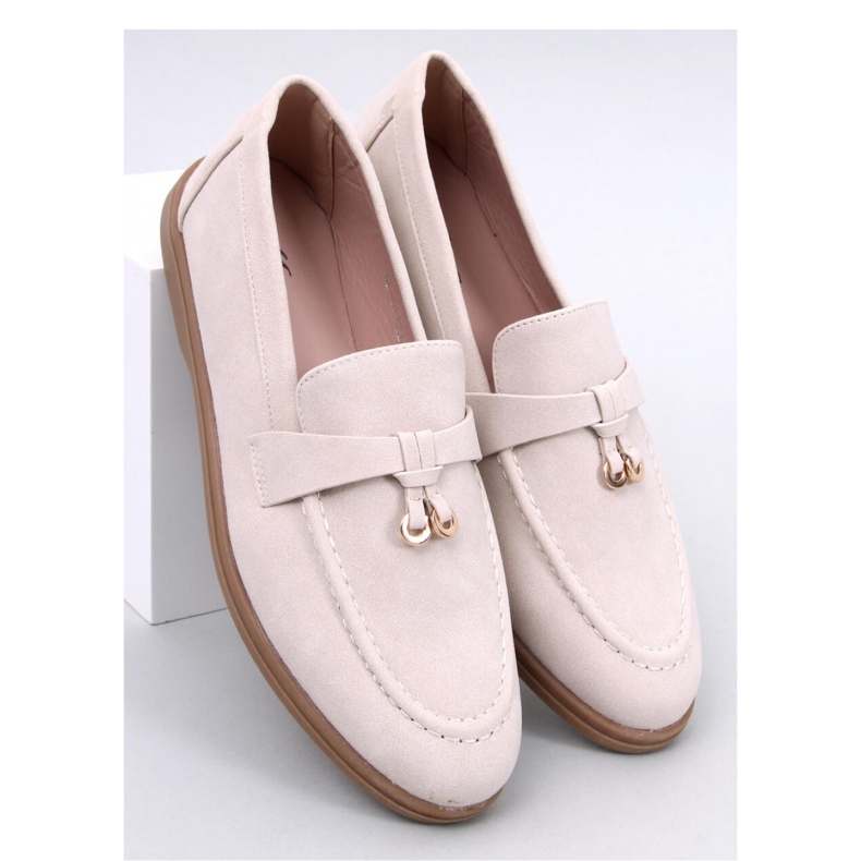 Mocasini de dama Antonisa Beige - Inello bej