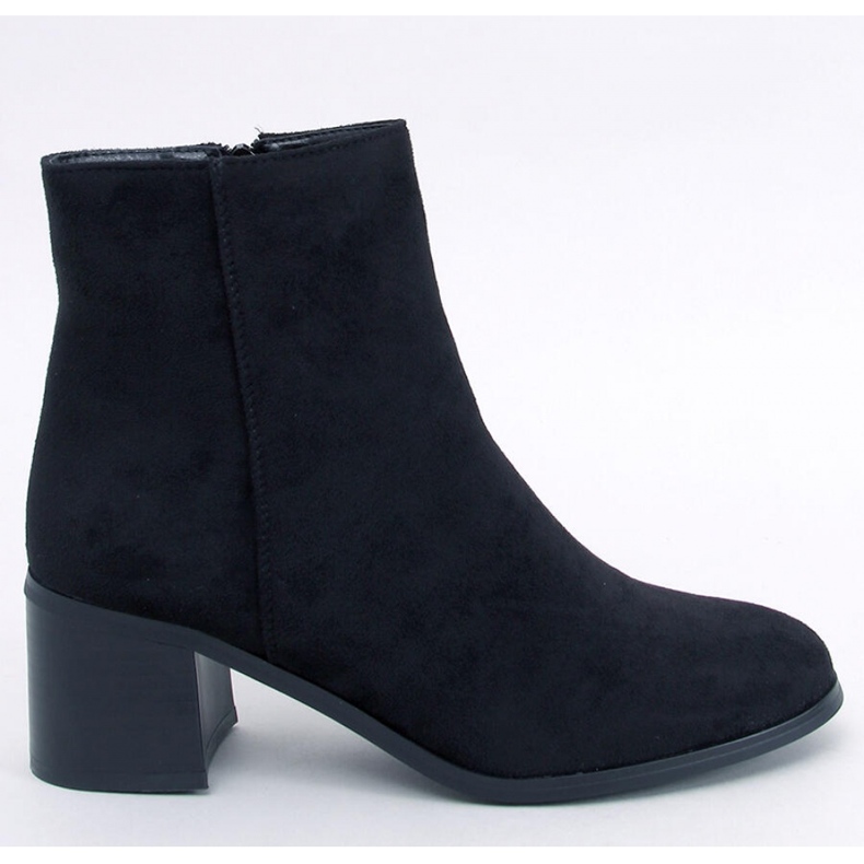 Botine clasice cu toc înalt Annie Black - Inello negru