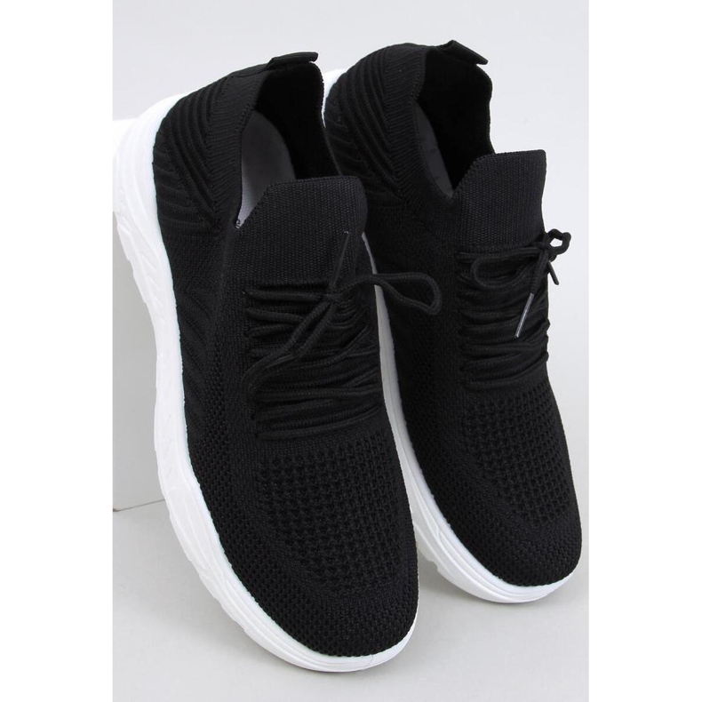 Pantofi sport cu șosete Jaussa NEGRU/ALB - Inello