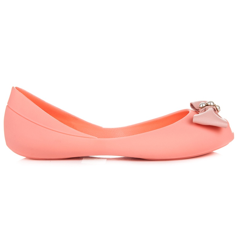 Vices Balerini din cauciuc cu vârf deschis portocale