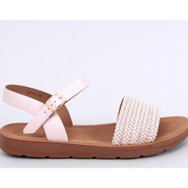 Sandale în stil boho Salinon OFF-WHITE - Inello bej