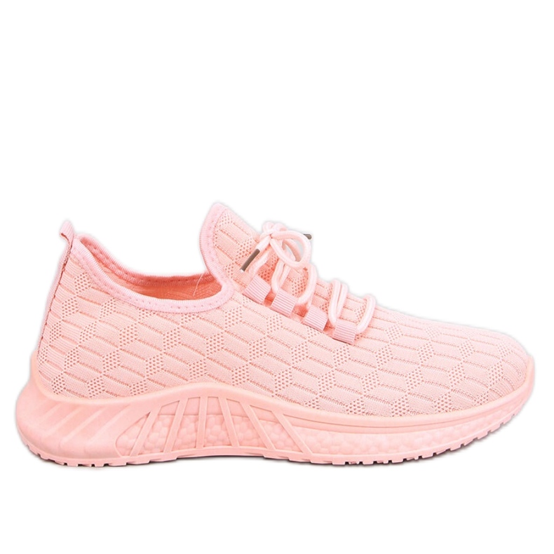Pantofi sport cu șosete Barkes Pink - Inello roz Pantofi sport cu șosete Barkes Pink - Inello roz