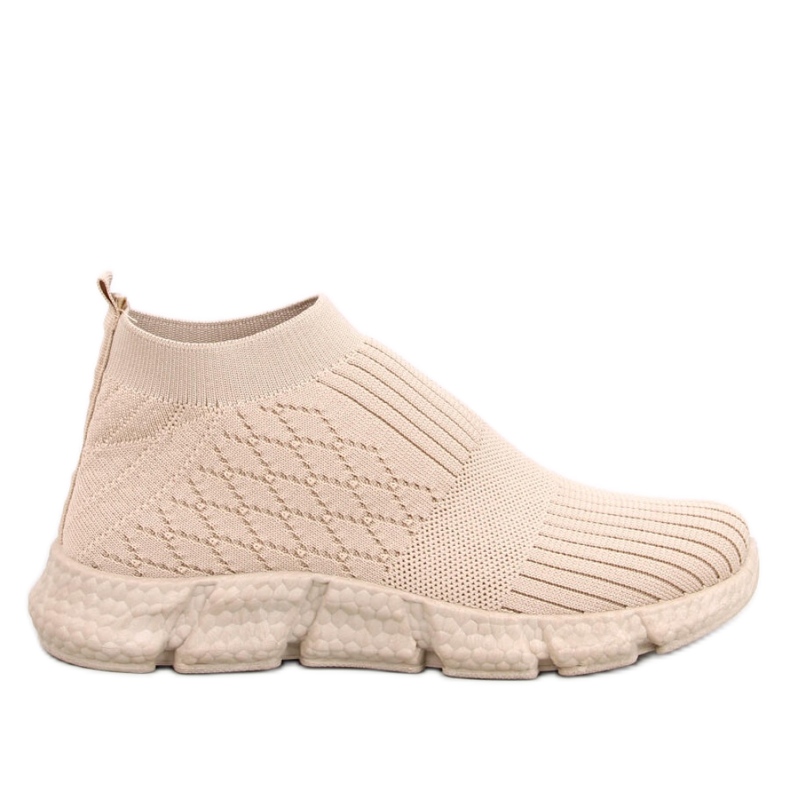 Darts Pantofi sport ciorap bej - Inello