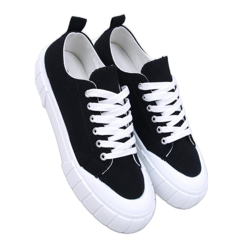 Tenisi dama Consen Black - Inello negru