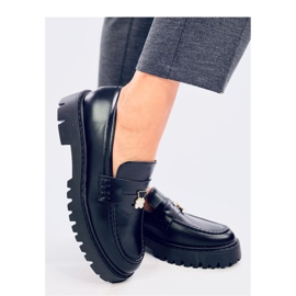 Mocasini cu platforma Rimet Black - Inello negru Mocasini cu platforma Rimet Black - Inello negru