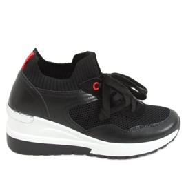 Tenisi Fenix Black wedge - Inello negru Tenisi Fenix Black wedge - Inello negru