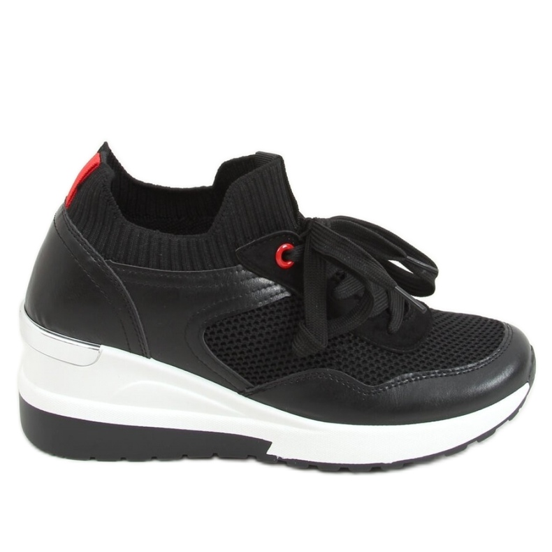 Tenisi Fenix Black wedge - Inello negru Tenisi Fenix Black wedge - Inello negru