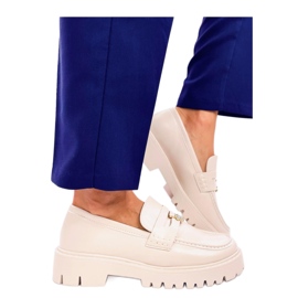 Mocasini cu platforma Rimet Beige - Inello bej Mocasini cu platforma Rimet Beige - Inello bej