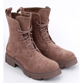 Geantă Turner Khaki cu șireturi - Inello maro