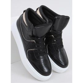 Pantofi sport de vârf Erva Black - Inello negru