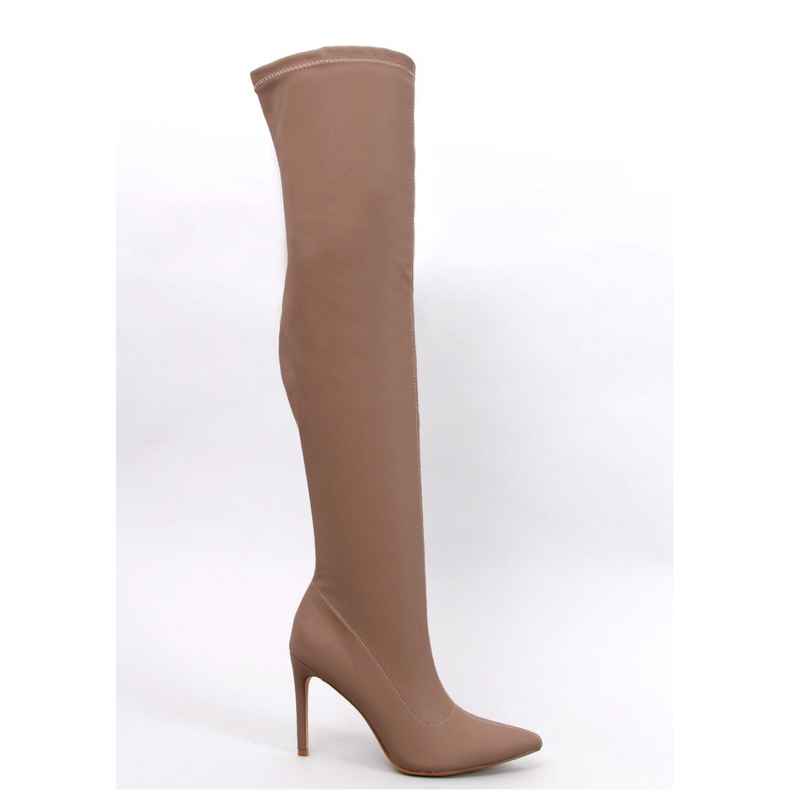 Cizme stiletto Dearica Khaki - Inello maro