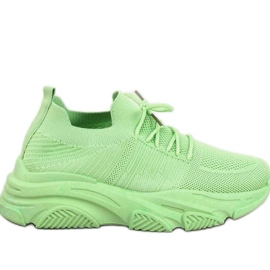 Fabre L.GREEN pantofi sport șosete - Inello verde