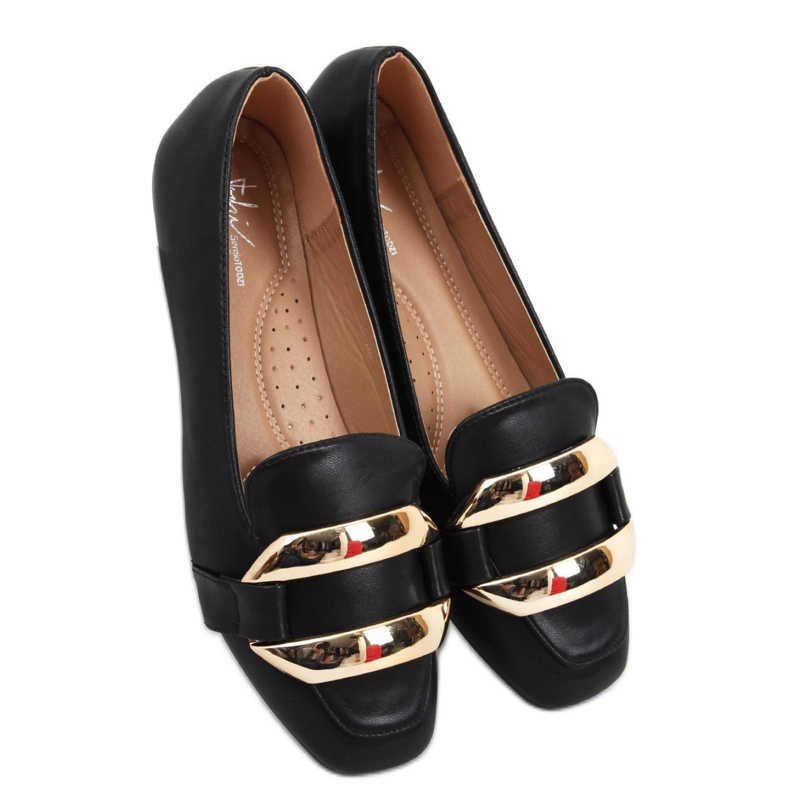 Mocasini de dama Hedd Black - Inello negru Mocasini de dama Hedd Black - Inello negru