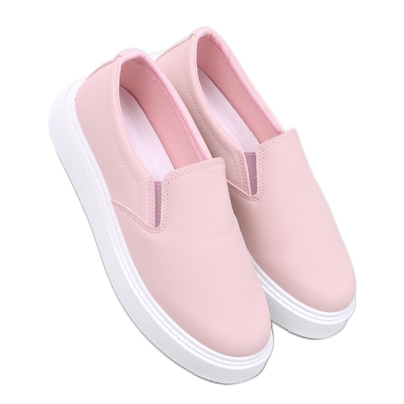 Tenisi slip-on Allams Pink - Inello roz Tenisi slip-on Allams Pink - Inello roz