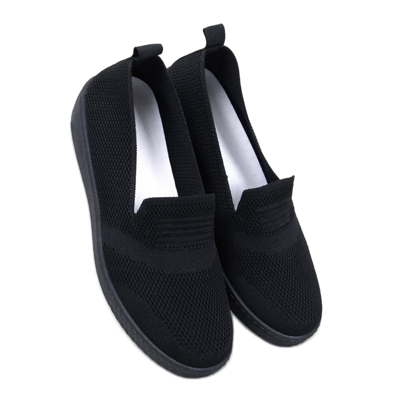 Tenisi Combe Black sock - Inello negru