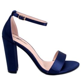 Sandale cu toc Ranae Albastru - Inello Sandale cu toc Ranae Albastru - Inello
