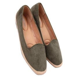 Espadrile de balet dama Ballot Olive - Inello verde Espadrile de balet dama Ballot Olive - Inello verde