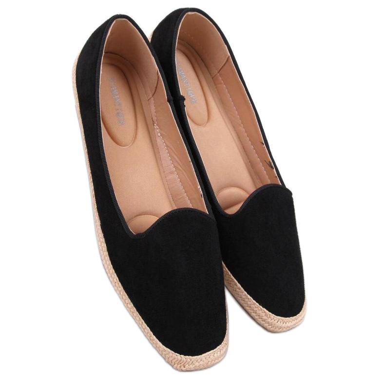 Espadrile de balet dama Ballot Black - Inello negru