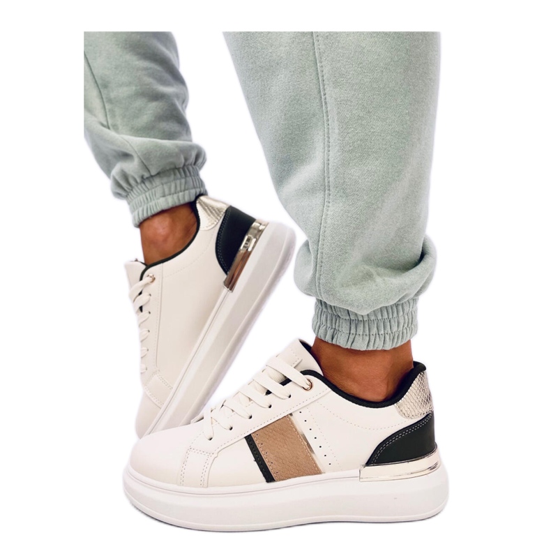 Tenisi Holms Green cu platforma - Inello bej Tenisi Holms Green cu platforma - Inello bej