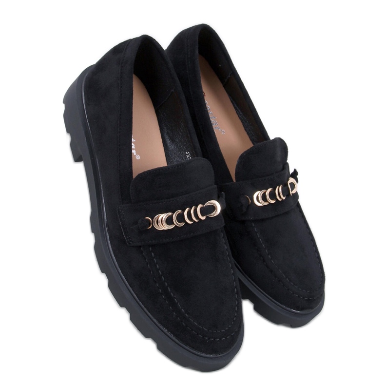 Mocasini de dama Molla Black - Inello negru Mocasini de dama Molla Black - Inello negru