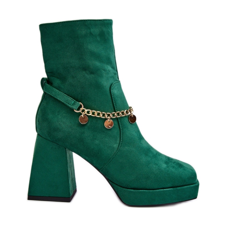 Step in style Cizme Model Tiselo 168-500 Verde - Pas in stil Step in style Cizme Model Tiselo 168-500 Verde - Pas in stil
