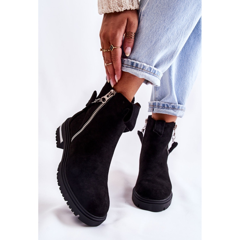 Step in style Cizme Model Calvaro NC1279 Negru - Pas in stil