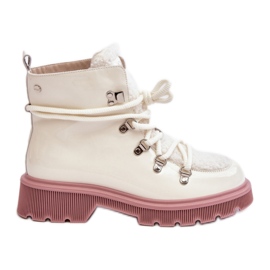 Step in style Trappers Model Goe MM2N4083 White - Pas în stil alb
