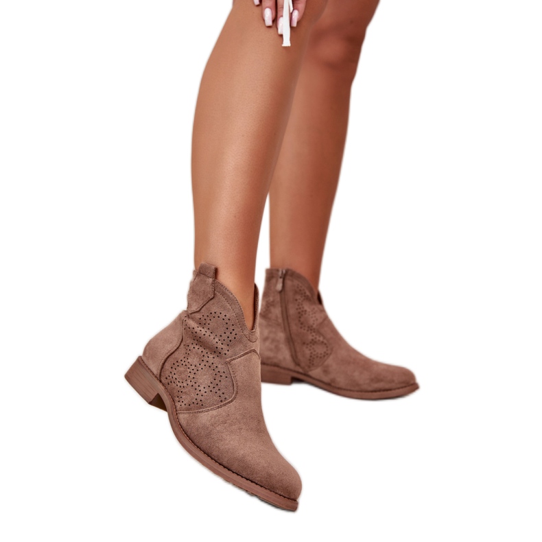 Step in style Cizme Model S.Barski HY42-151 Maro - Pas in stil