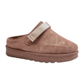 Step in style Papuci Model Azida YY-12 Maro - Pas in stil