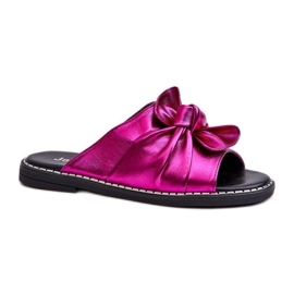 Step in style Sandale Flip-flops Model Nelvira RMR2266-8 Fuchsia - Pas în stil roz