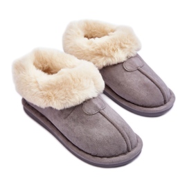 Step in style Papuci Model Lanoze EV-58 Gri - Pas in stil