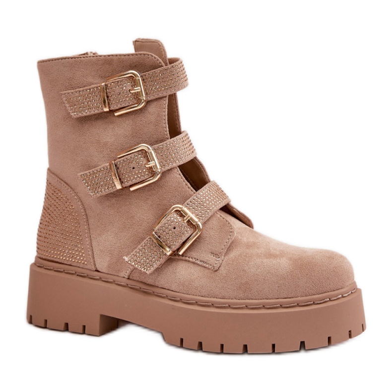 Step in style Cizme Model Tiaeliana HB-276 Bej - Pas in stil
