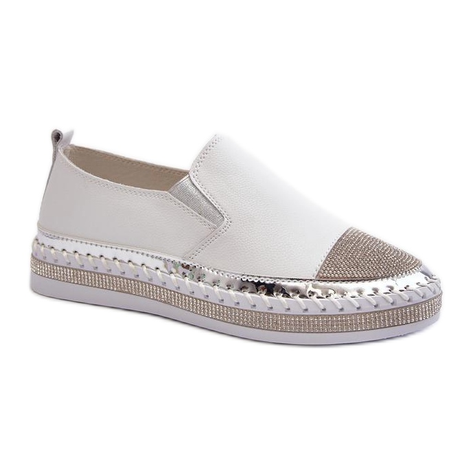 Step in style Pantofi Model Da LR370 White - Pas in stil alb