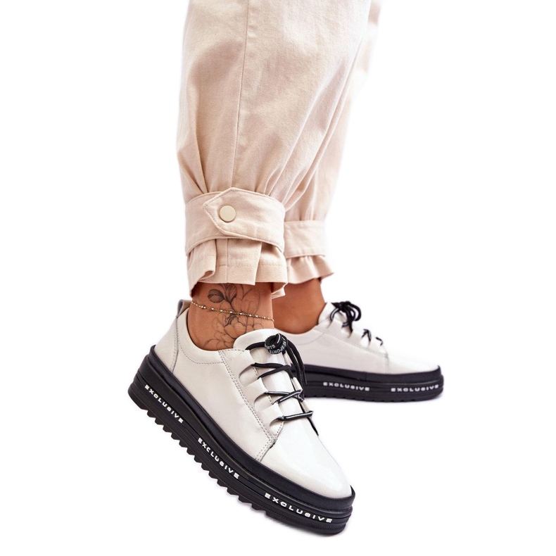 Step in style Pantofi sport Model S.Barski LR592B Bej - Pas in stil