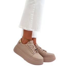 Step in style Pantofi sport Model Vinceza 66700 Bej - Pas in stil
