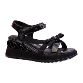 Step in style Sandale Model Da CR956 Black - Pas în stil negru