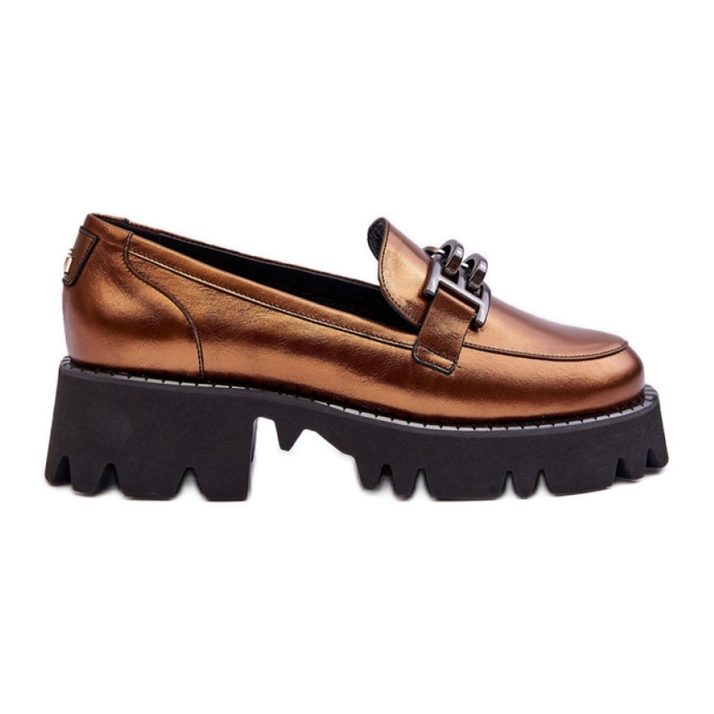 Step in style Pantofi Model Laura Messi 2699-744 Gold - Pas in stil galben