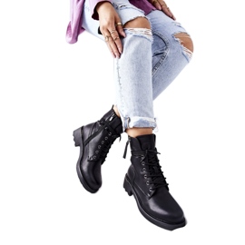 Step in style Cizme de muncitor Model Maisa 21BT35-4226 Verde - Pas in stil negru