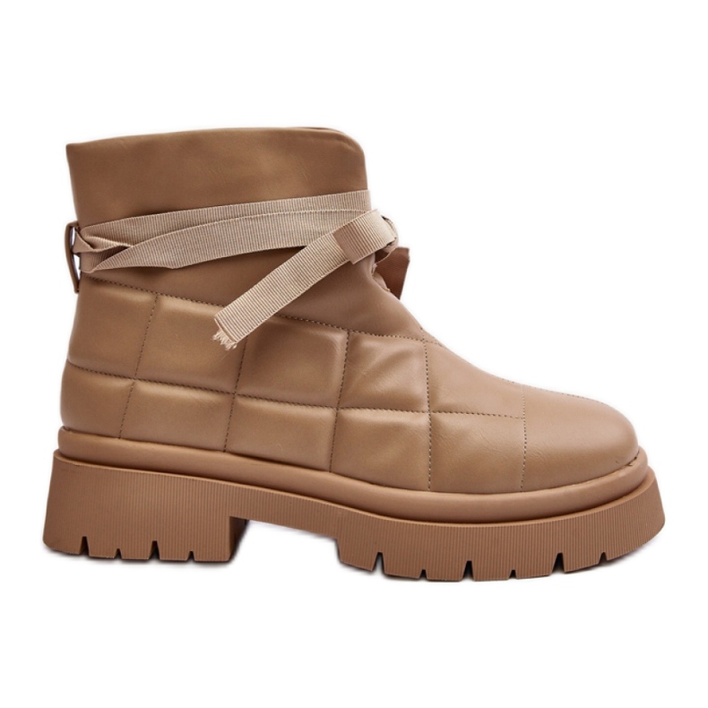 Step in style Cizme Model Bizzanti NS307 Khaki - Pas in stil bej