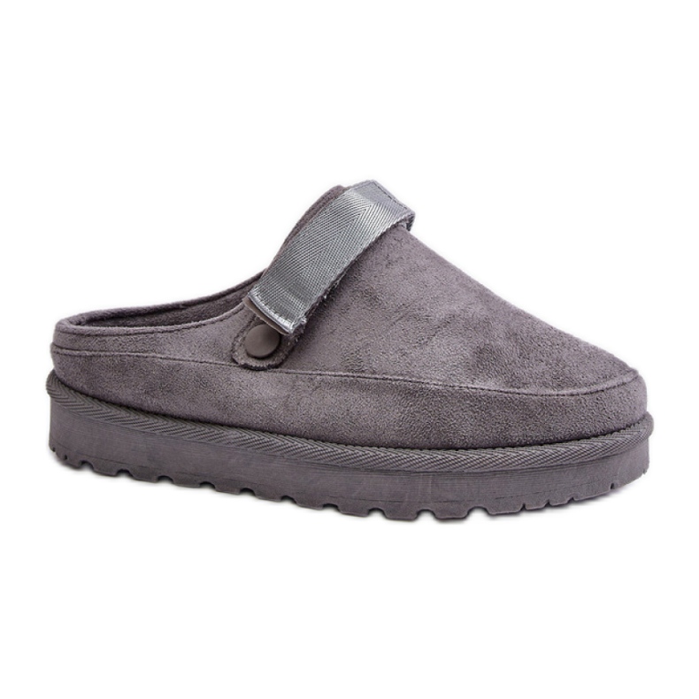 Step in style Papuci Model Azida YY-12 Gri - Pas in stil
