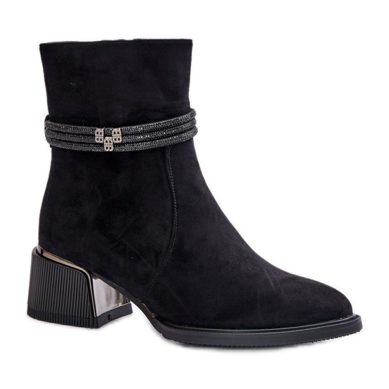 Step in style Model Da MR880-027 Cizme negre - Pas in stil negru