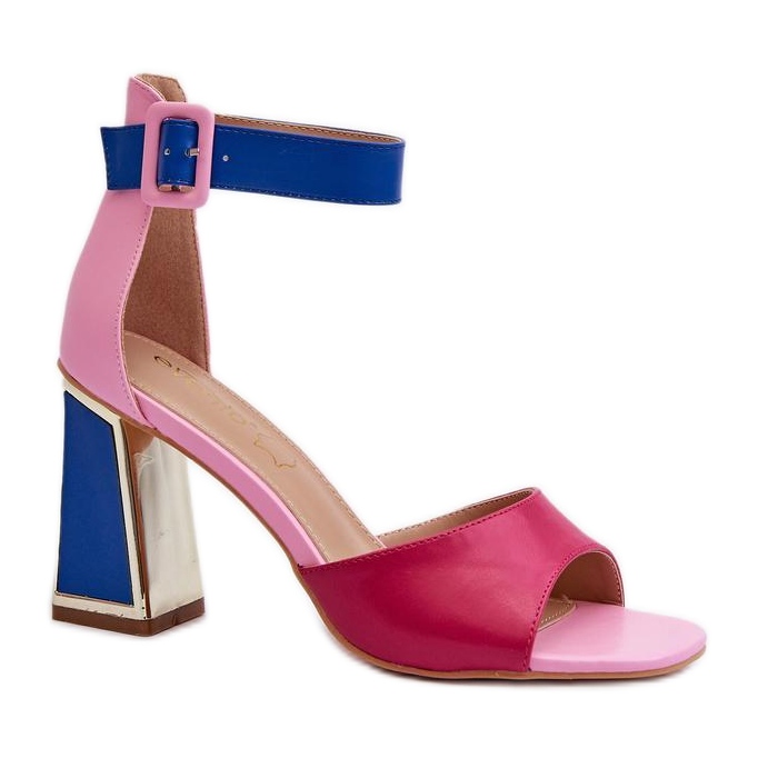 Step in style Sandale Model Rosazara 24SD35-6815 roz - Pas în stil Step in style Sandale Model Rosazara 24SD35-6815 roz - Pas în stil