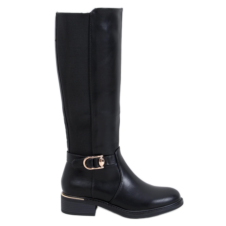 Ghete de dama clasice Conta Black negru
