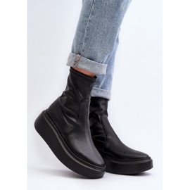 Step in style Cizme Model Zazoo 3395 Black - Pas in stil negru Step in style Cizme Model Zazoo 3395 Black - Pas in stil negru
