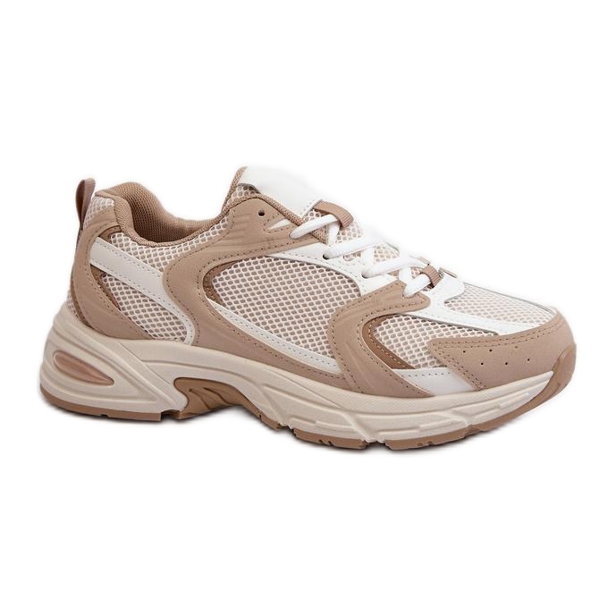 Pantofi sport de damă bej Pantofi sport de damă bej