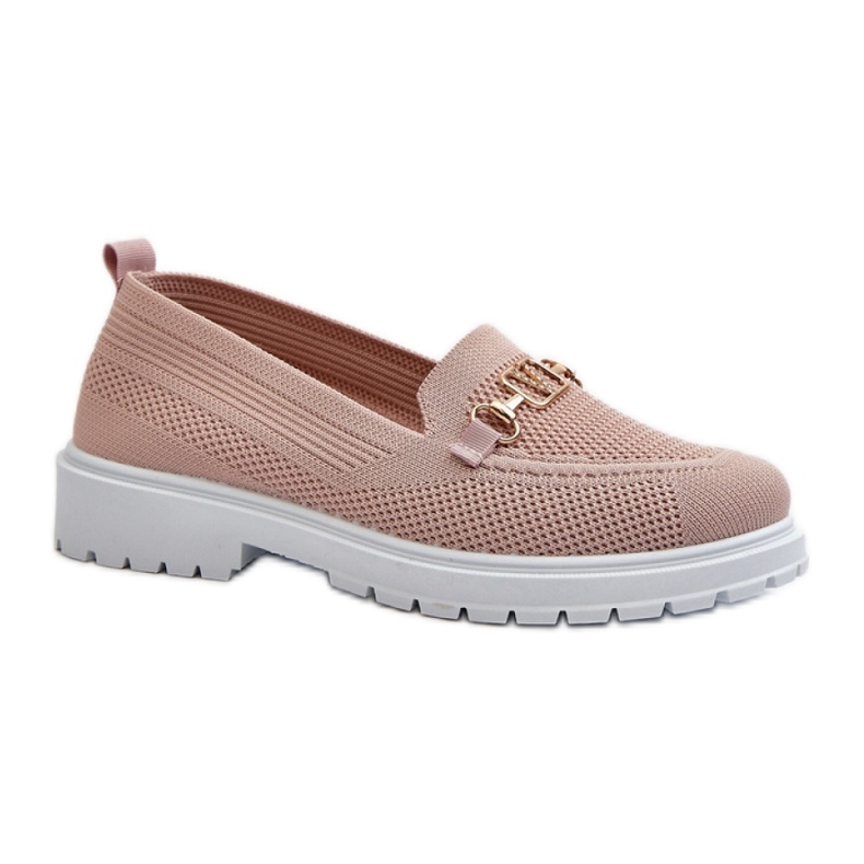 Mocasini plate dama roz Mocasini plate dama roz