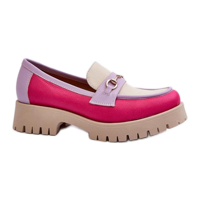 Mocasini de dama Zazoo Beige multicolor Mocasini de dama Zazoo Beige multicolor